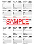 Scrutineer - Car Authorisation Labels